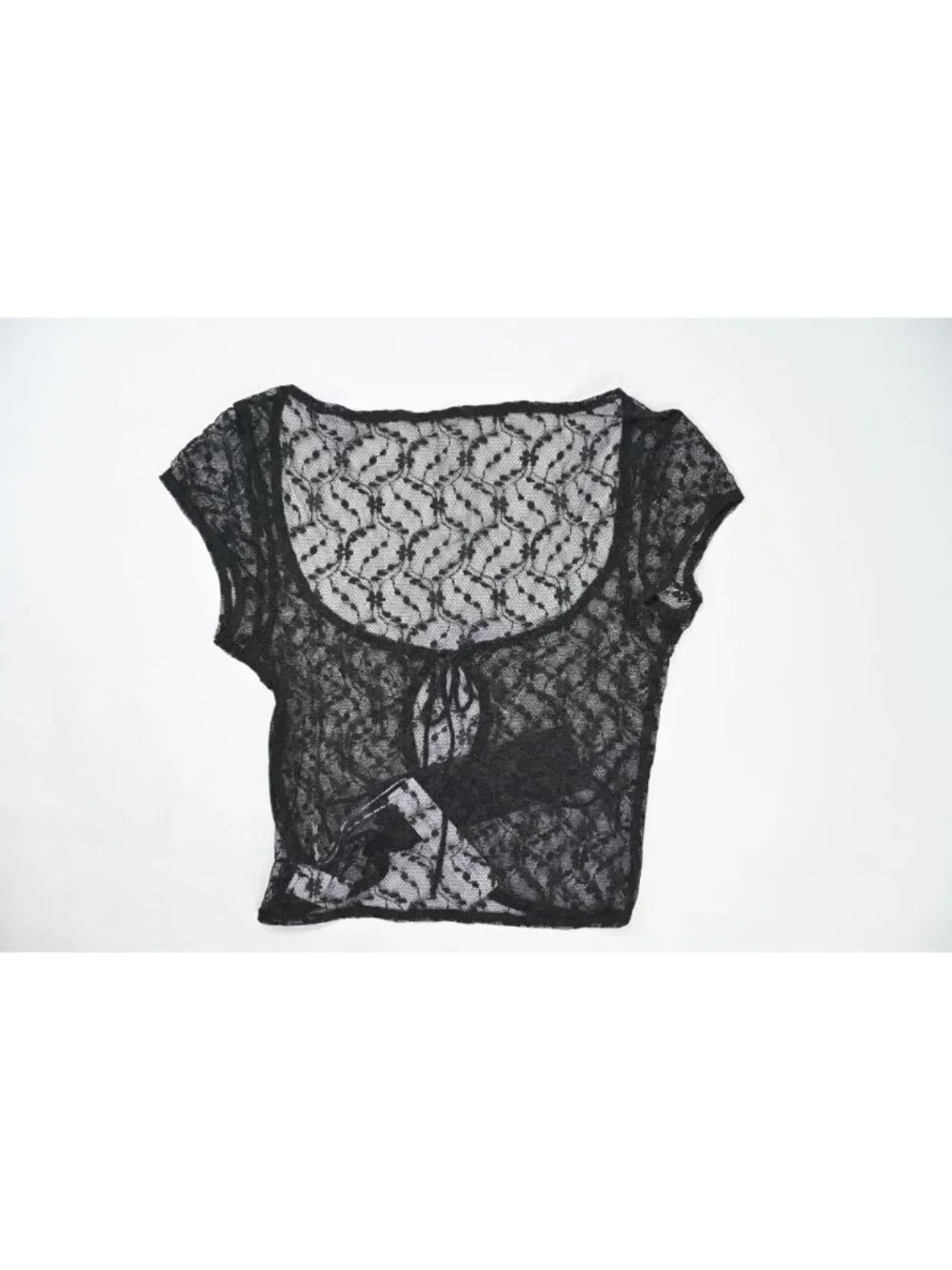 ARE YOU AM I Livli Top in Black - Picture 3 of 3